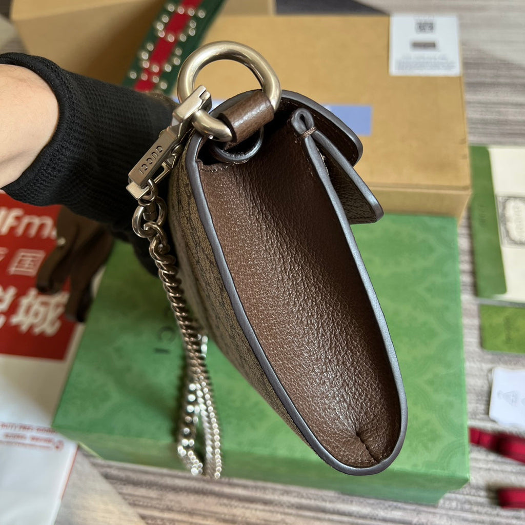 Gucci Dionysus 25 Small Bag in Supreme Canvas
