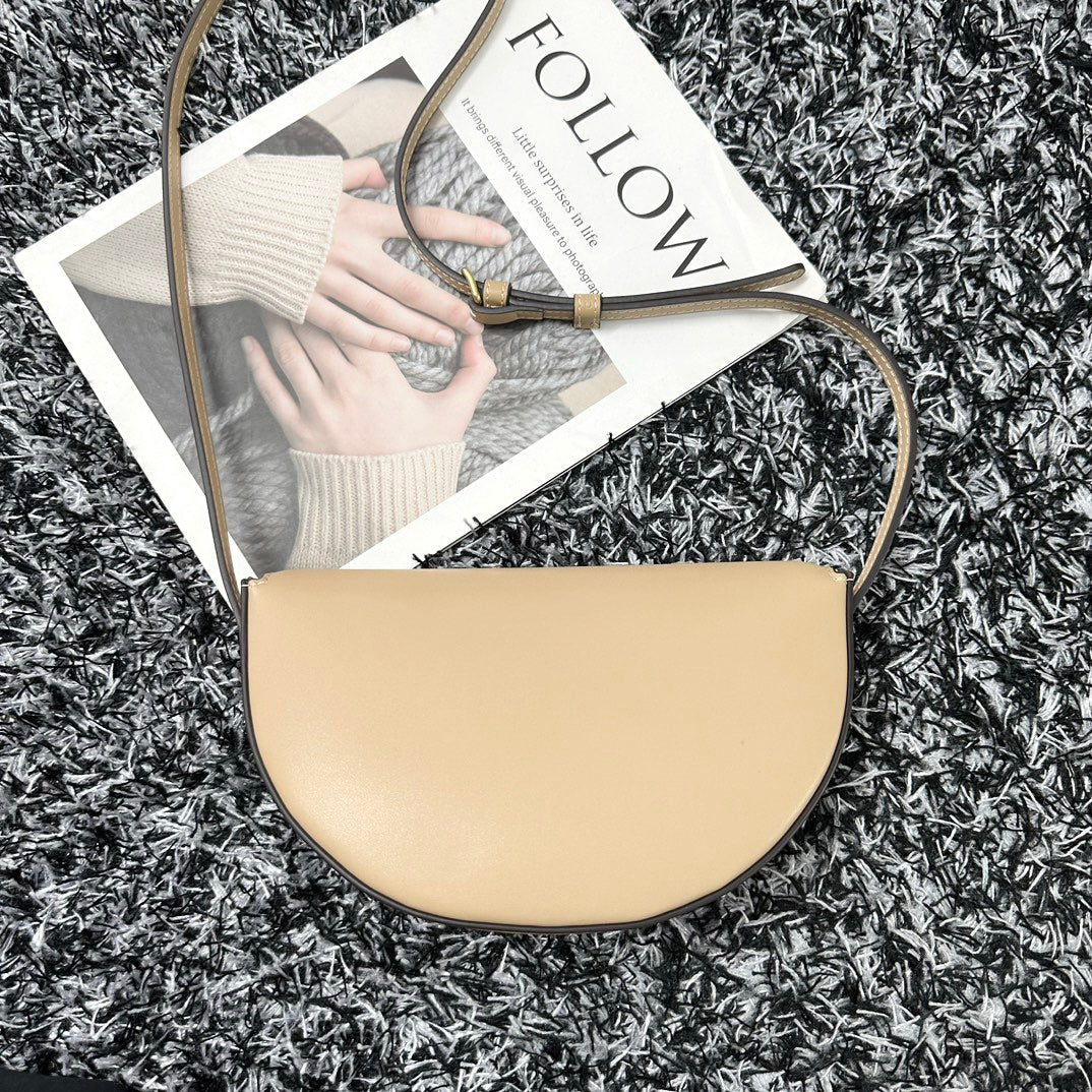 Celine Besace Triphome 23 Beige Cream Calfskin Bag