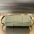 Bottega Veneta Cylinder Cassette 30 in Travertine Calfskin Bag
