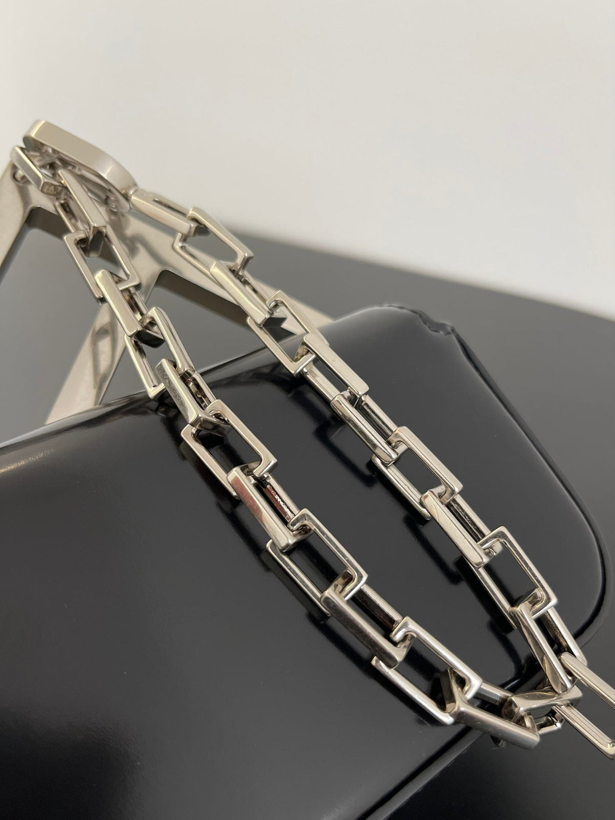 Fendi Mini First Sight 13 Bag in Black Calfskin with Silver Hardware