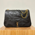 Saint Laurent Jamie 43 Large Lambskin Black Bag