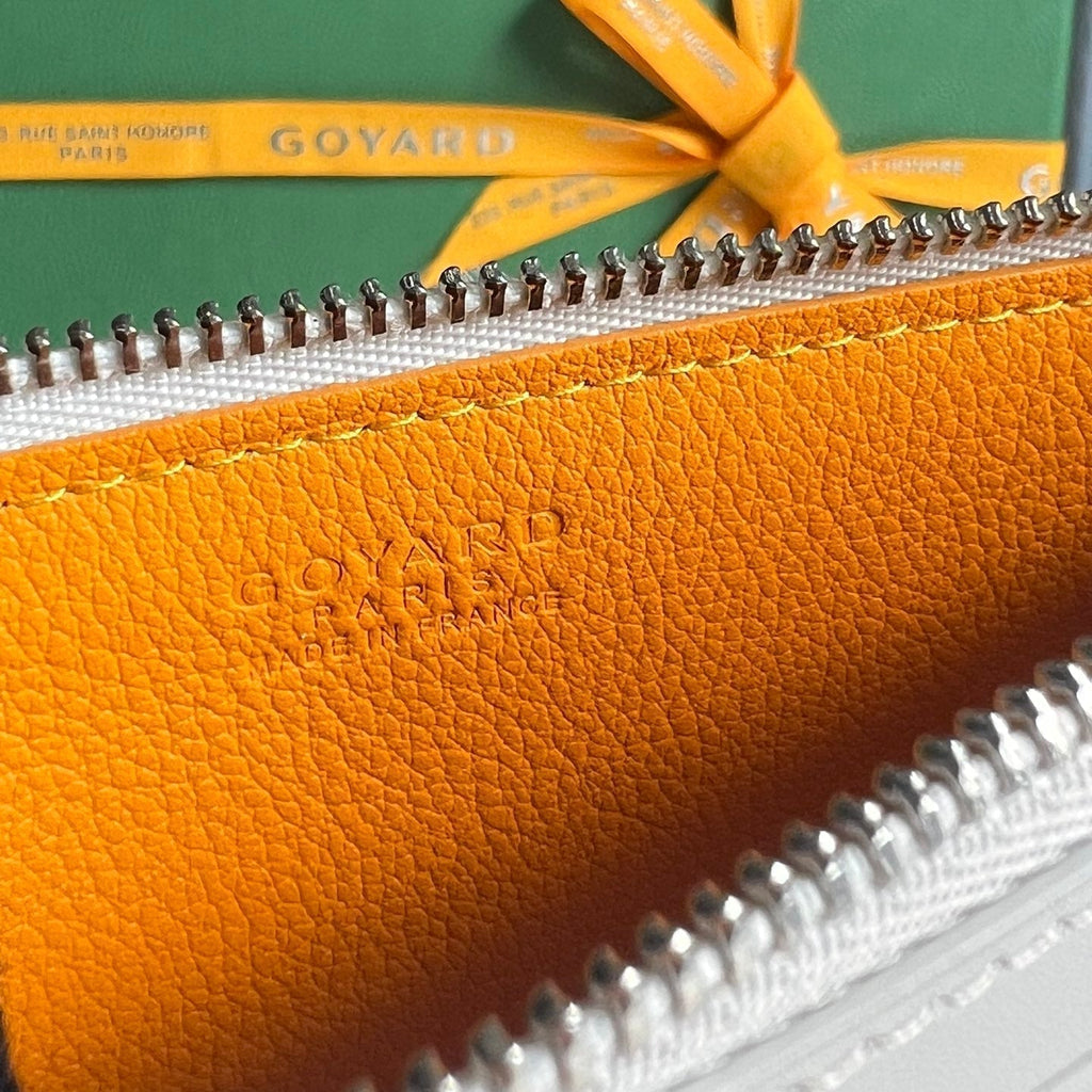 Goyard Insert Louise 21 in White Goyardine Canvas Bag
