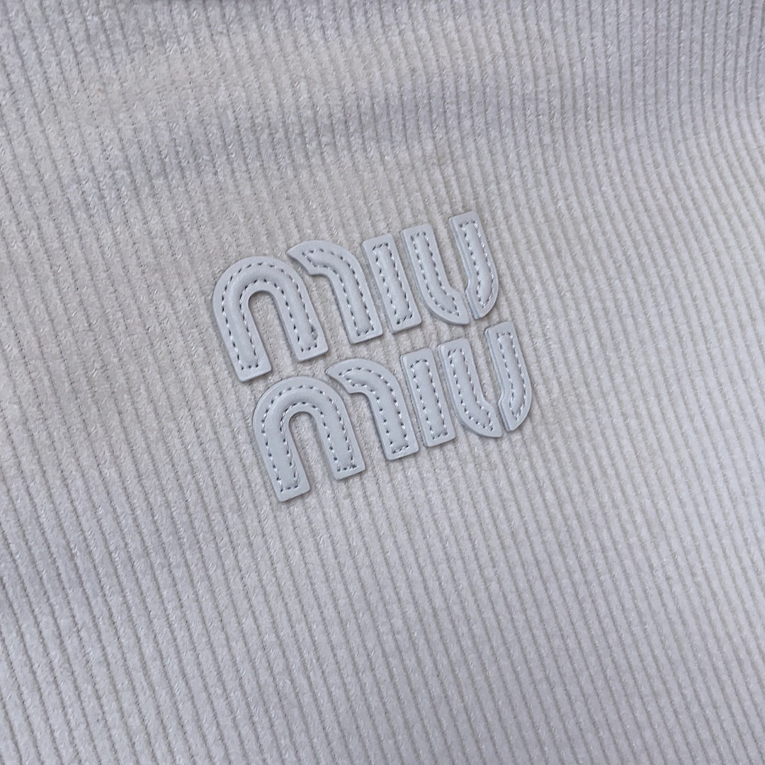 Ivy Tote Bag 40 in White Corduroy