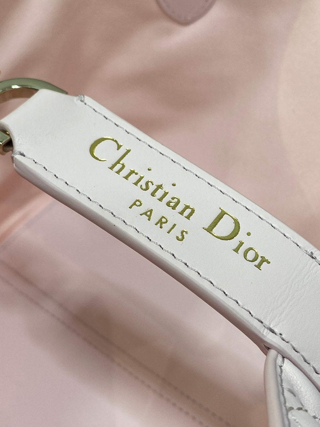 Dior Always Mini 23 Bag in Light Pink Macrocannage Calfskin