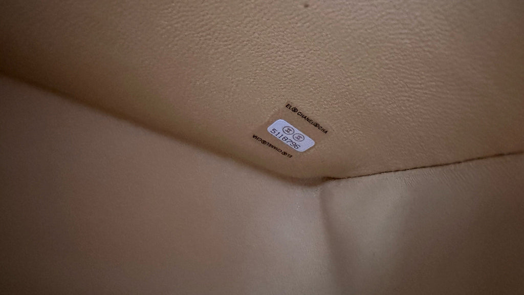 Chanel 25S Flap Bag 25 in Brown Calfskin with Gold Hardware